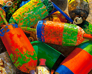 The Buoys on the Dock