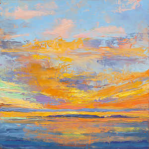 Big Sky-Little Painting #10