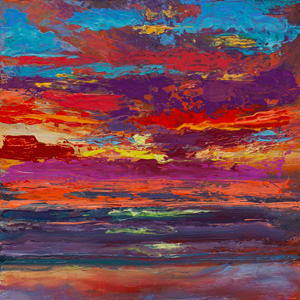 Big Sky-Little Painting #11