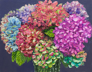 Autumn Hydrangea - Study